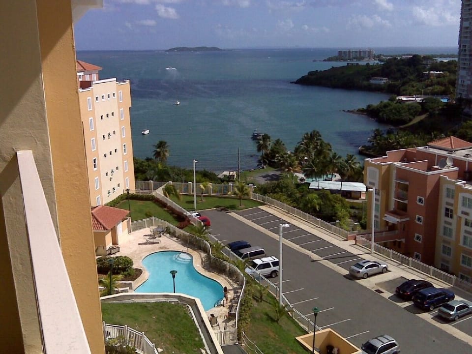 View from the balcony