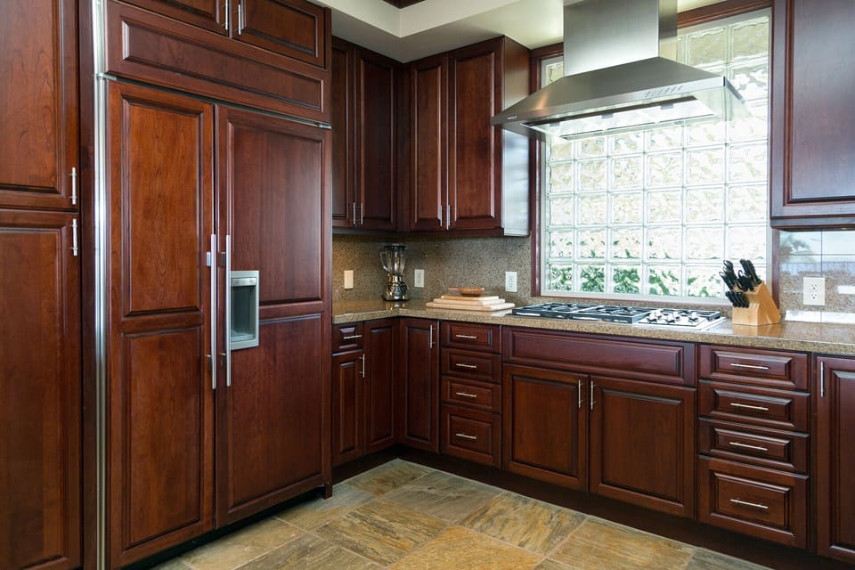 Mahogany and stone upgrades through the condo. Subzero frig & rare gas range 