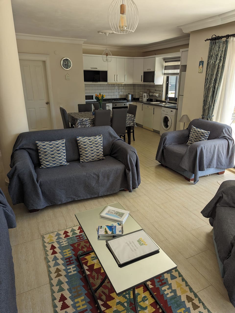 Open plan lounge area
