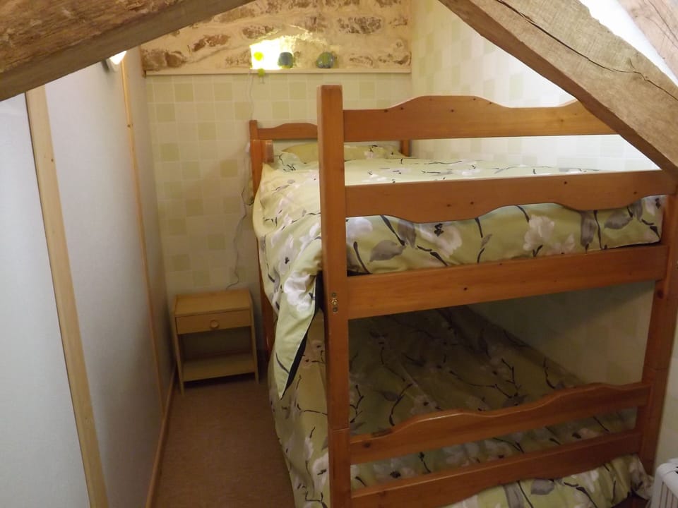 Children's bedroom with bunk beds