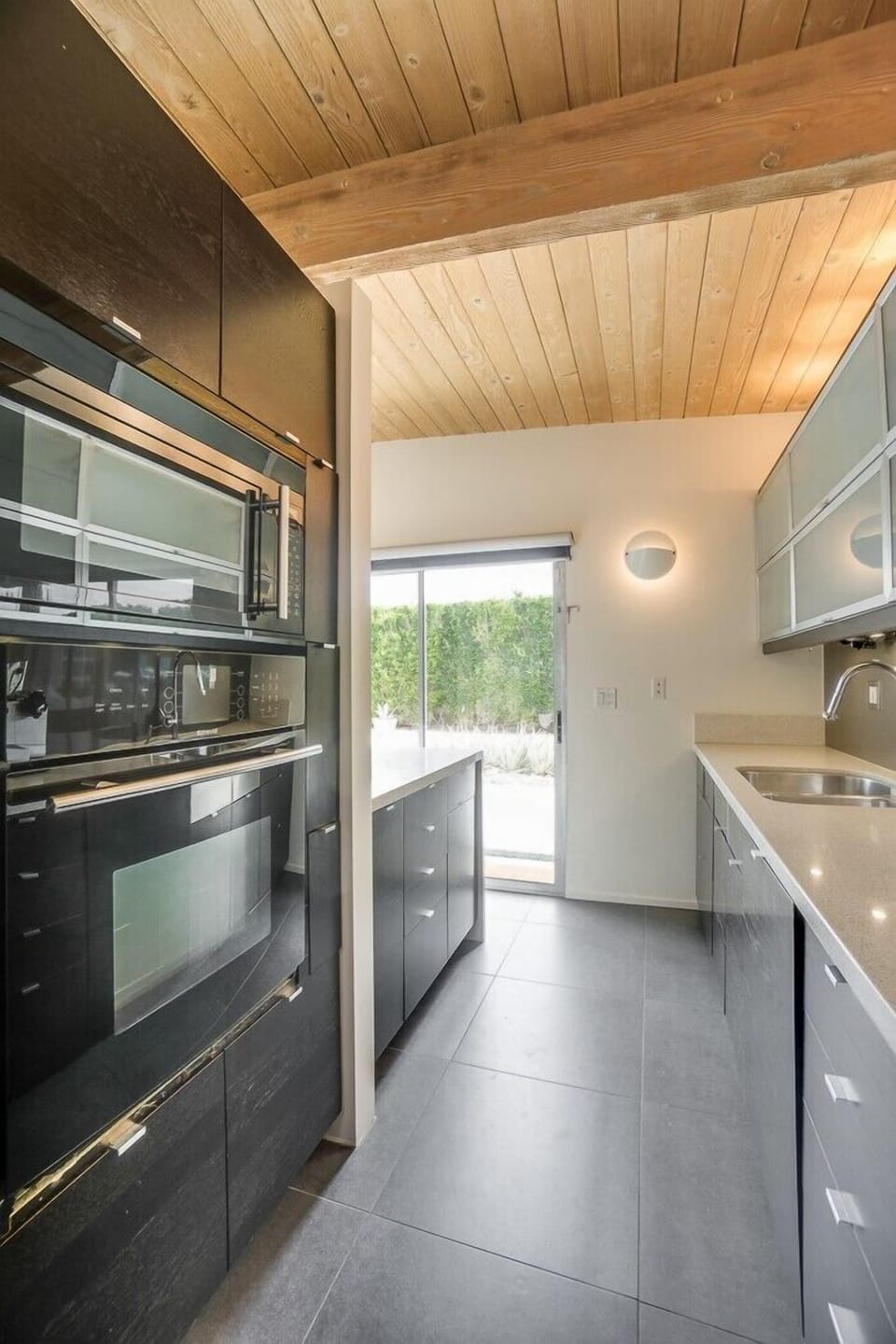 Fully stocked modern kitchen