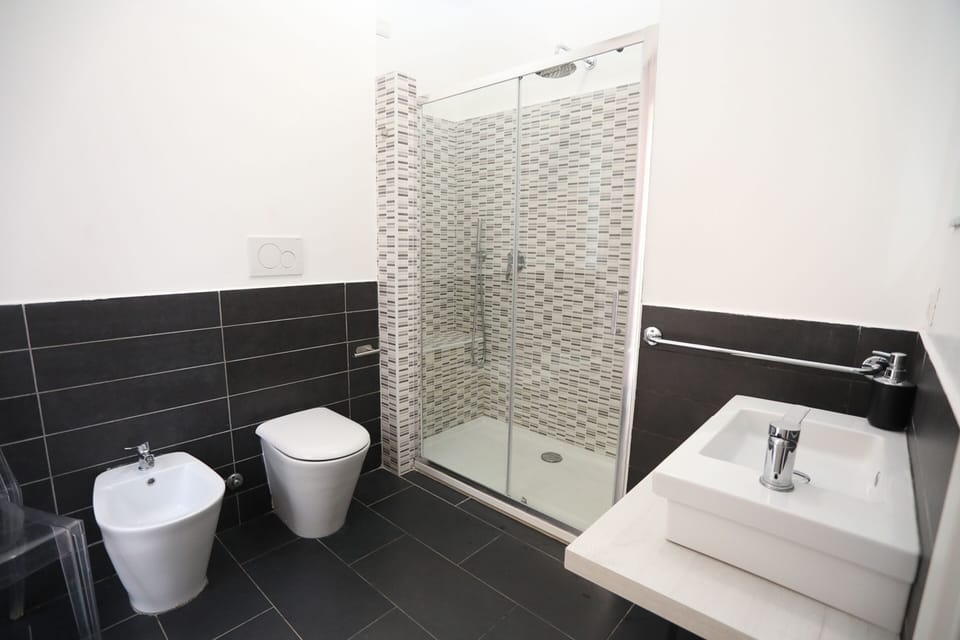 Executive Double Room, 1 Bedroom, City View | Bathroom | Shower, free toiletries, hair dryer, bidet