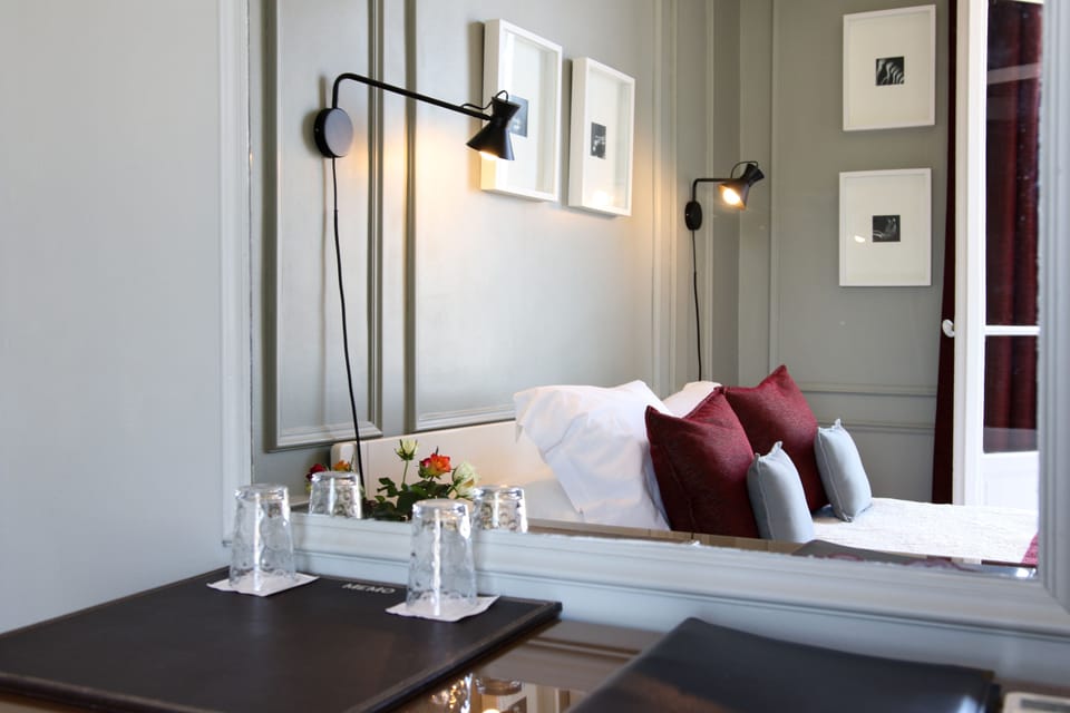 Double Room, City View | Desk, iron/ironing board, free WiFi, bed sheets