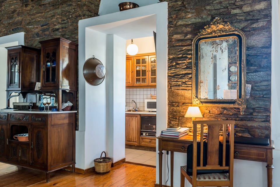 Traditional Loft, Sea View | Private kitchen | Fridge, microwave, stovetop, coffee/tea maker