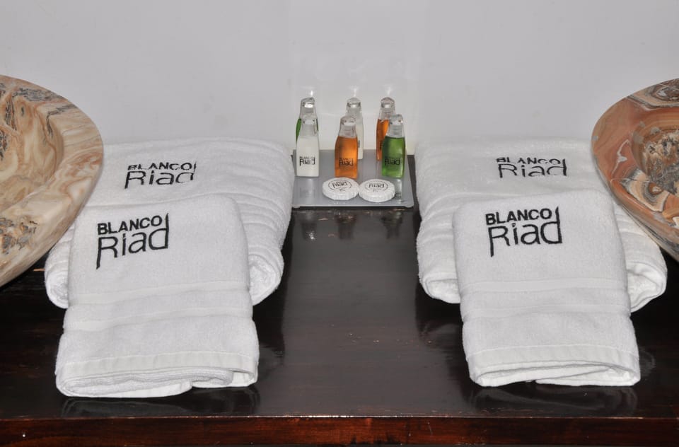 Shower, free toiletries, hair dryer, bathrobes