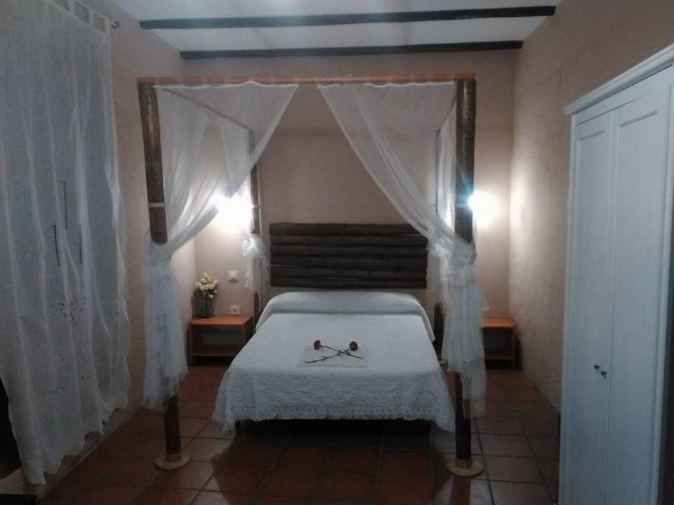 Romantic Double Room, 1 Double Bed, City View (El Candil) | Down comforters, individually decorated, individually furnished, desk