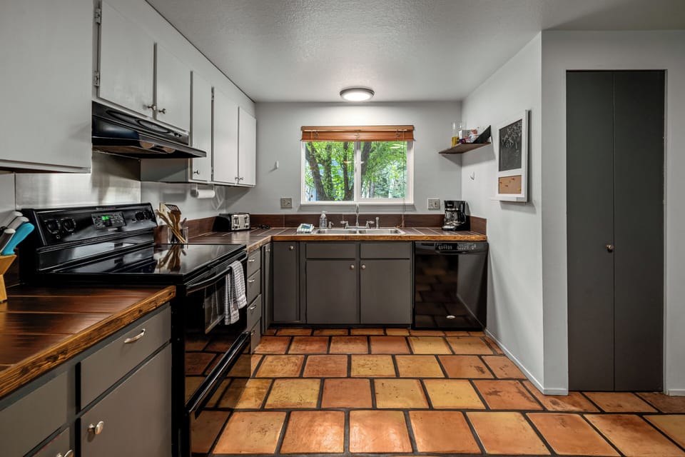 Kitchen with Updated LED Lighting.