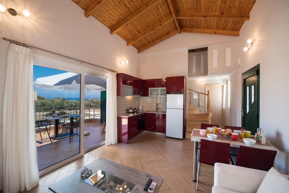 Villa, 2 Bedrooms, Private Pool | Living room | Flat-screen TV