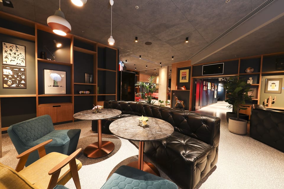 Lobby sitting area