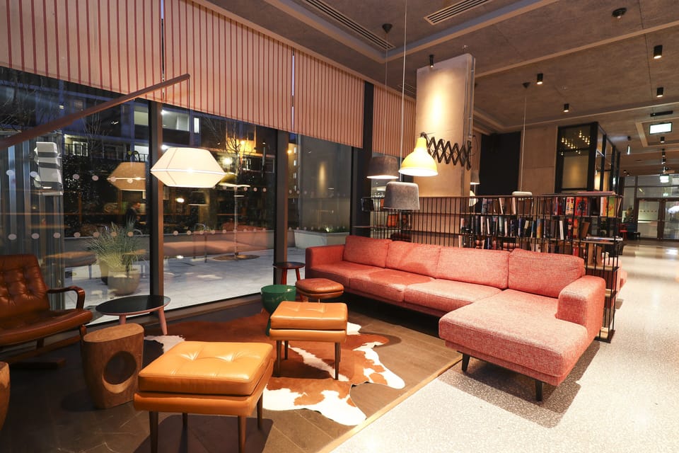 Lobby sitting area