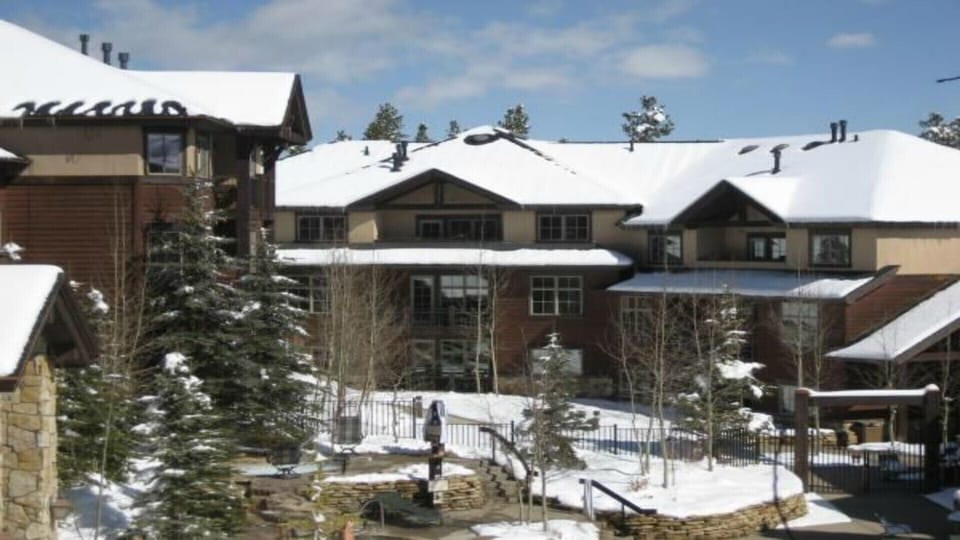 view of several buildings at resort