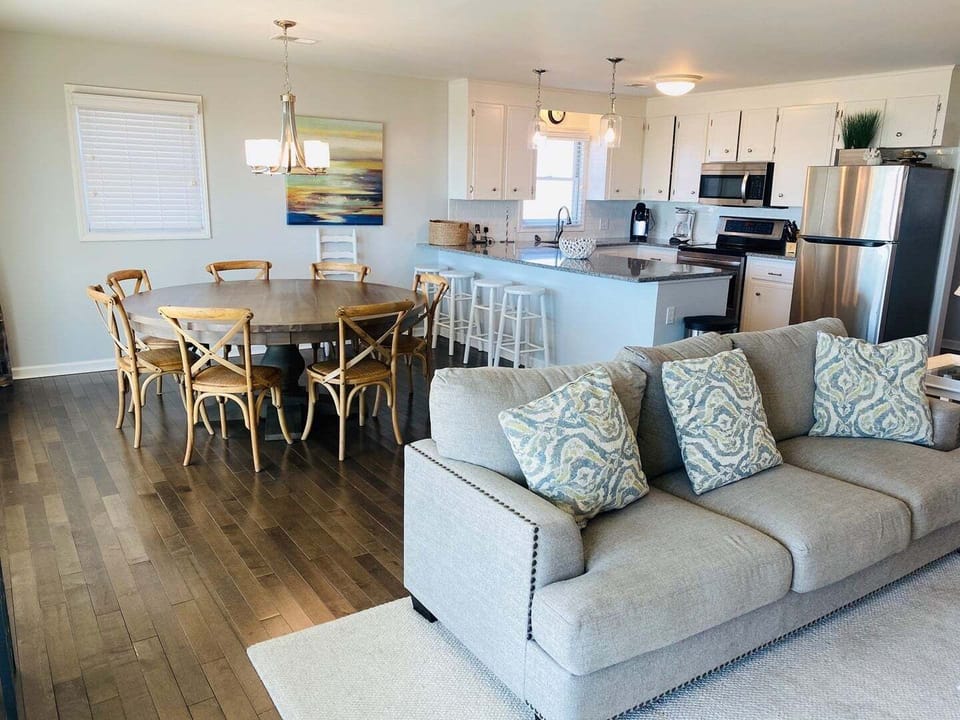 Living, Dining and Kitchen Area