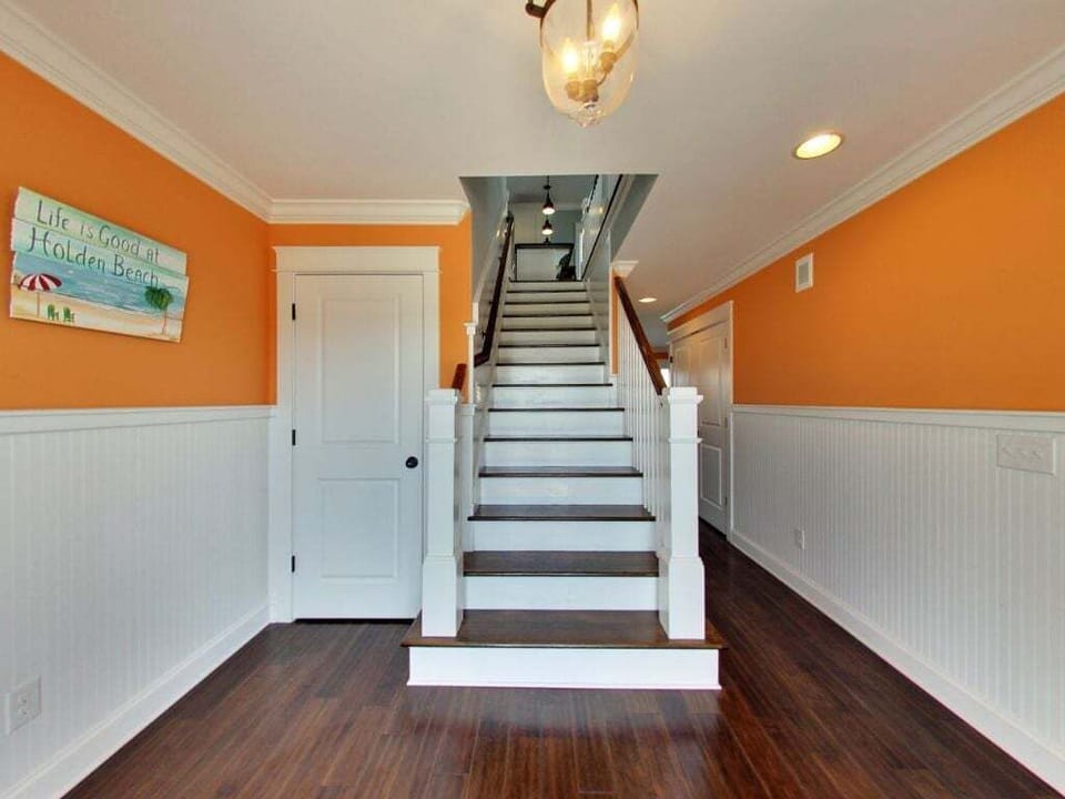 Lower Level Entry Way With Stairs to Upper Level