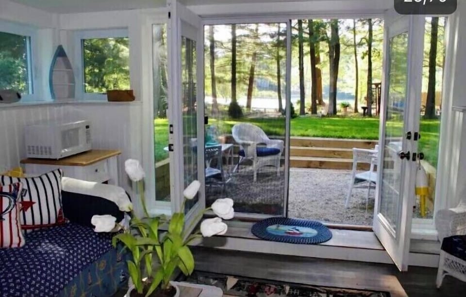 Private porch off Suite
