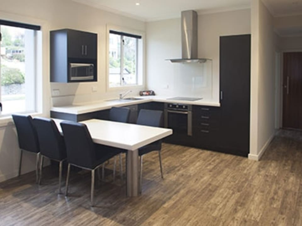 Three Bedroom Apartment | Private kitchen | Microwave, stovetop, coffee/tea maker, electric kettle