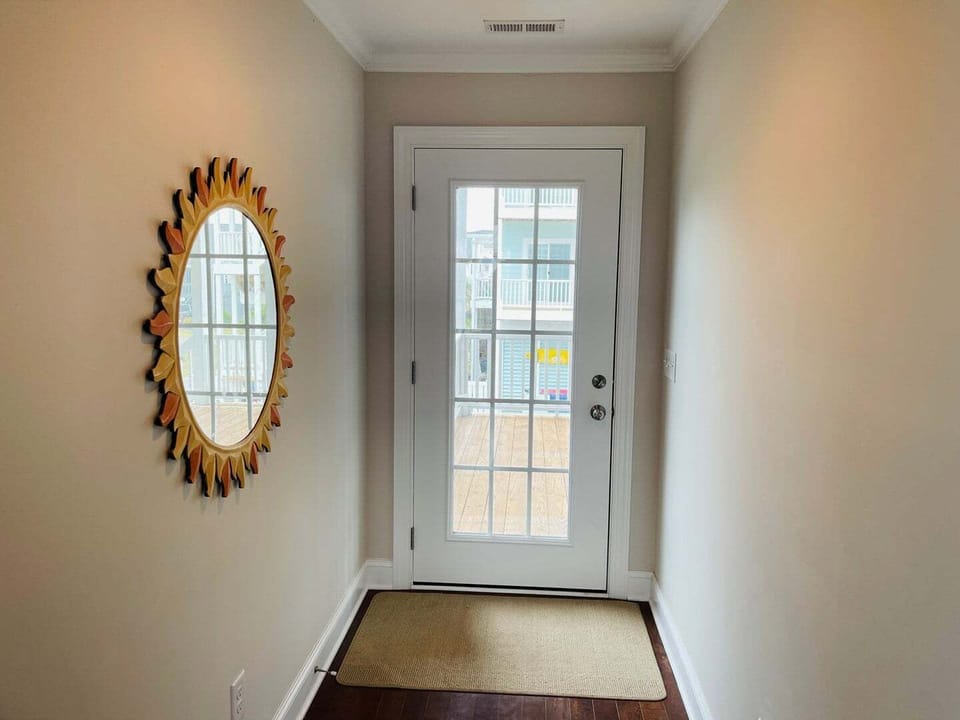 Lower Level Door To Rear Balcony