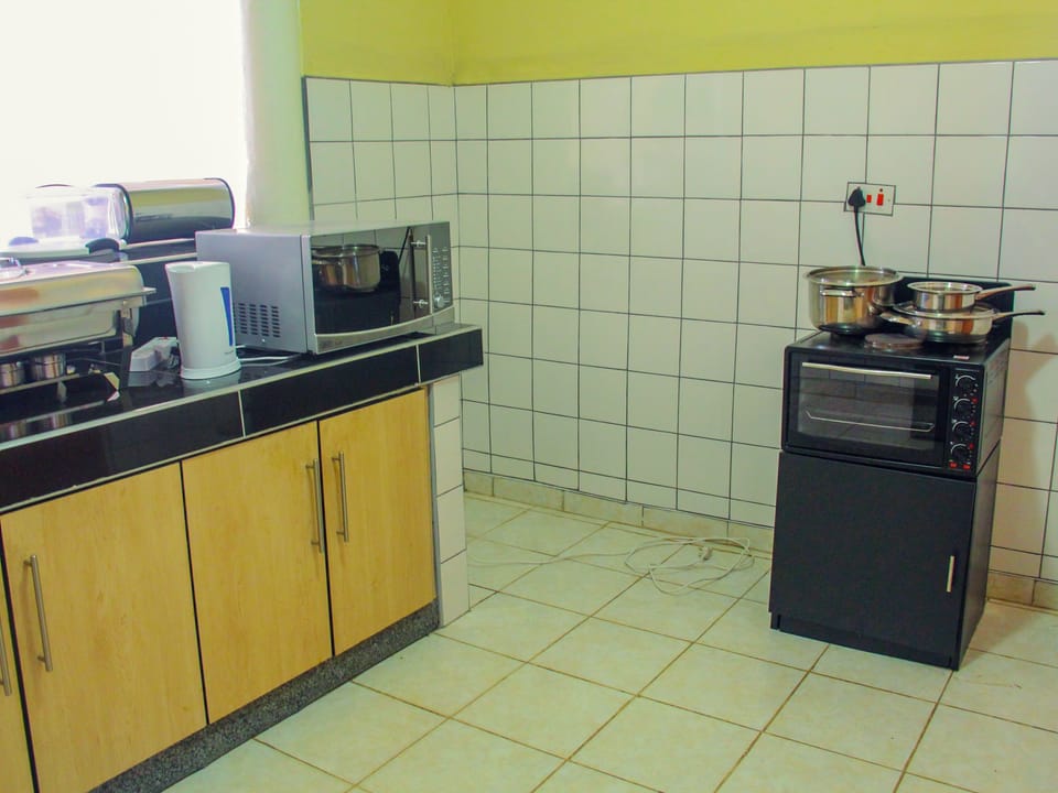 Family Apartment | Shared kitchen facilities | Fridge, microwave, cookware/dishes/utensils