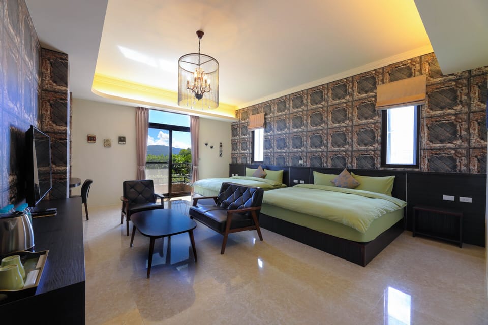 Quadruple Room | Desk, blackout drapes, iron/ironing board, free WiFi