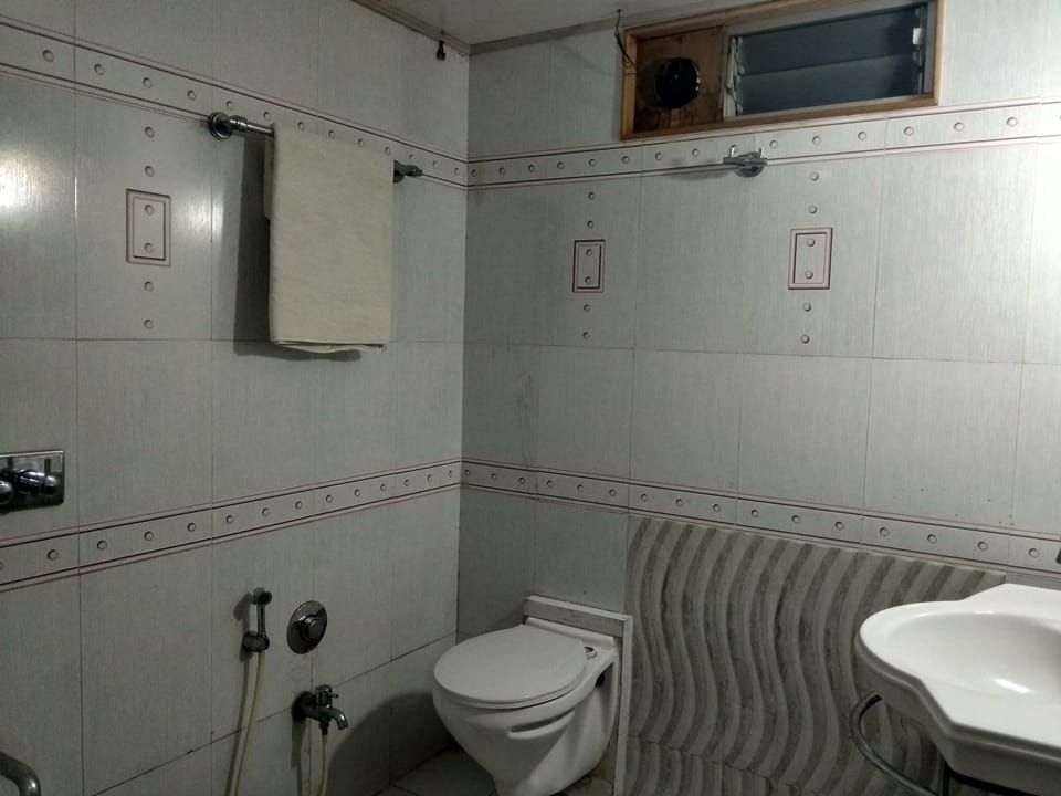 Deluxe Double Room, 1 Double Bed, Smoking, City View | Bathroom | Shower, rainfall showerhead, free toiletries, towels