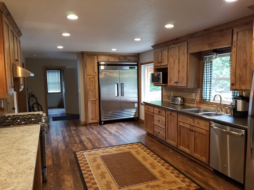 updated kitchen