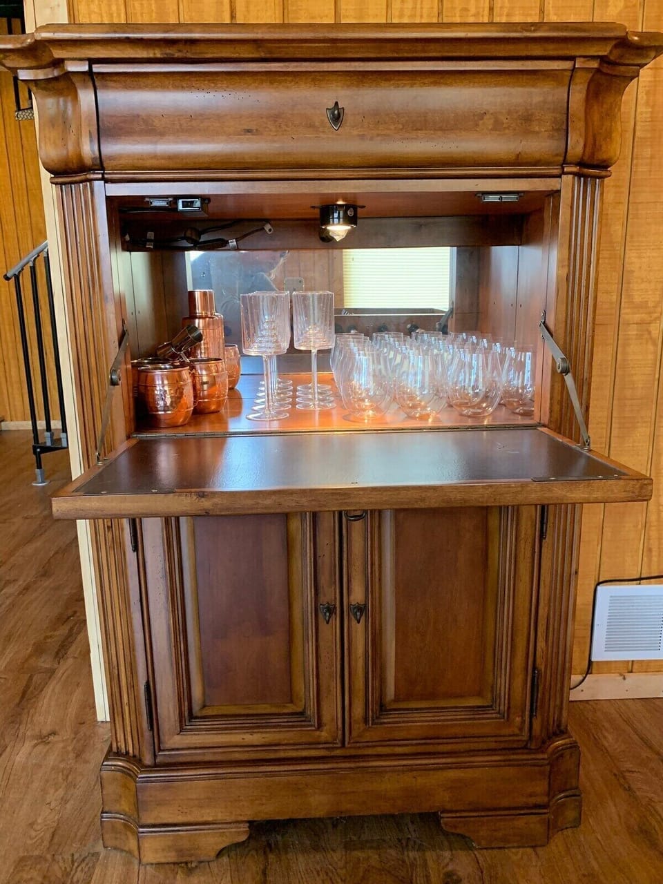 After a long days hike, a nice cocktail or bottle of wine are easy to drink!