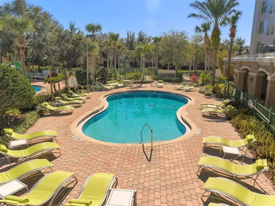 Adult pool on resort property