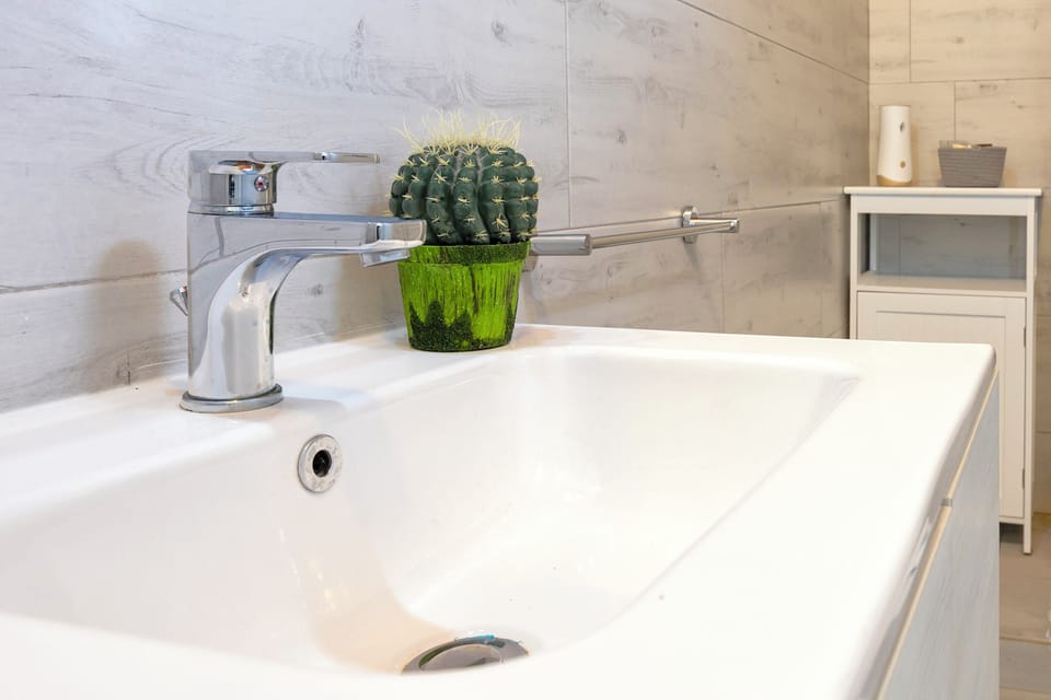 Classic Double Room, Garden View | Bathroom | Shower, rainfall showerhead, free toiletries, hair dryer