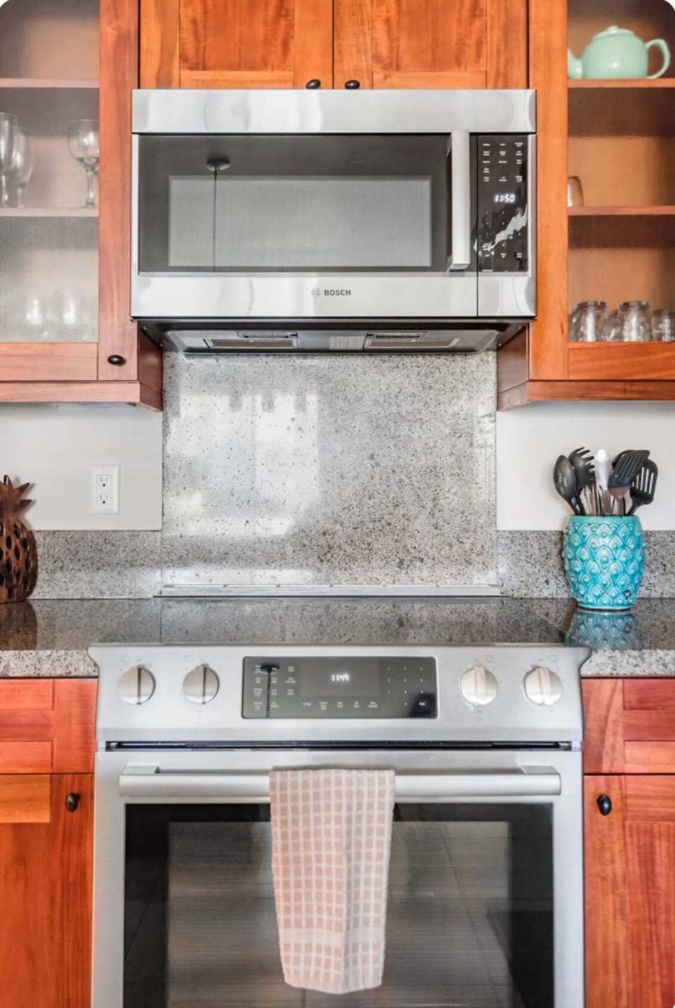Stove and Microwave