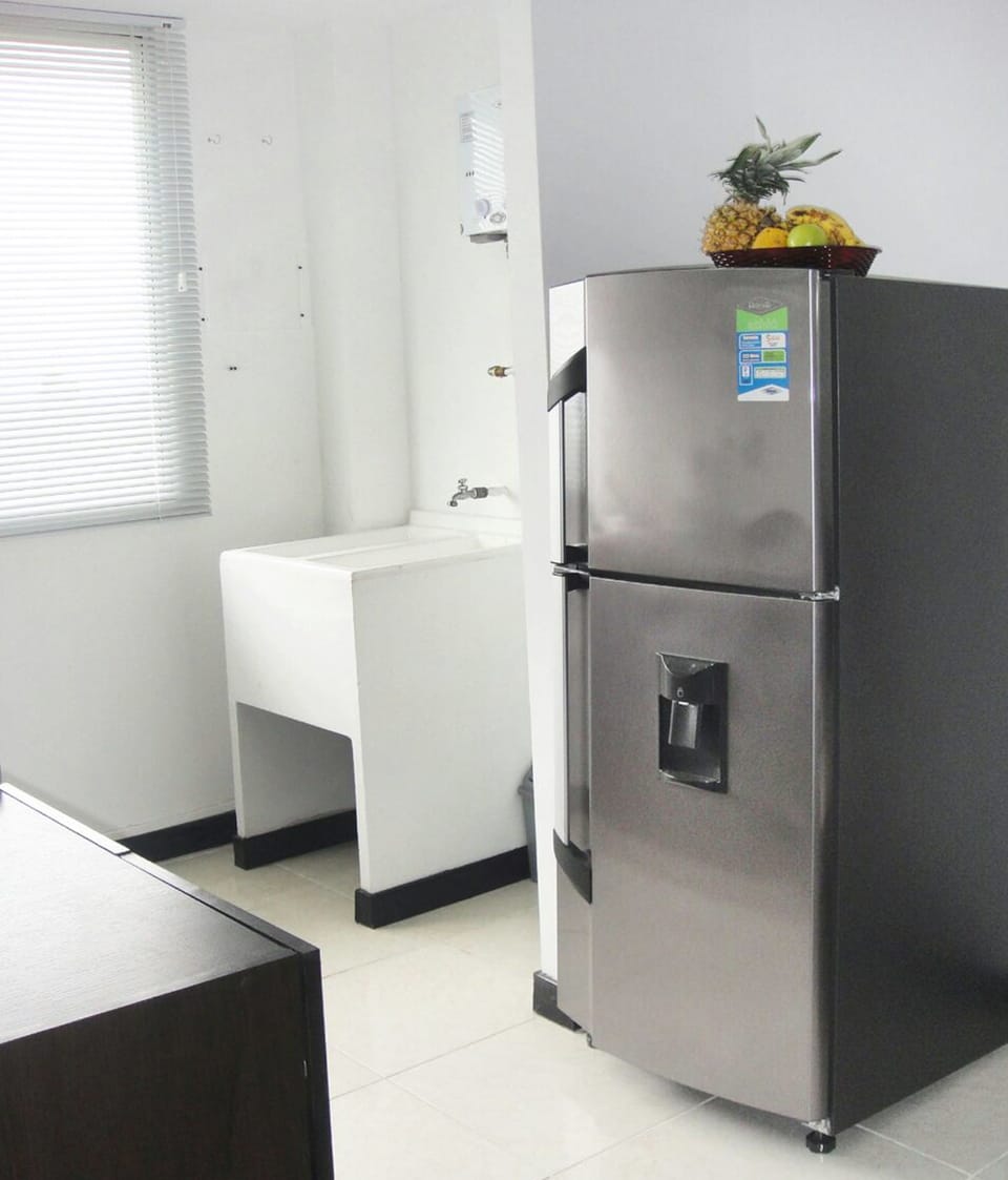 Family Apartment, Multiple Beds, Private Bathroom, Mountain View | Private kitchen | Fridge, microwave, stovetop, coffee/tea maker