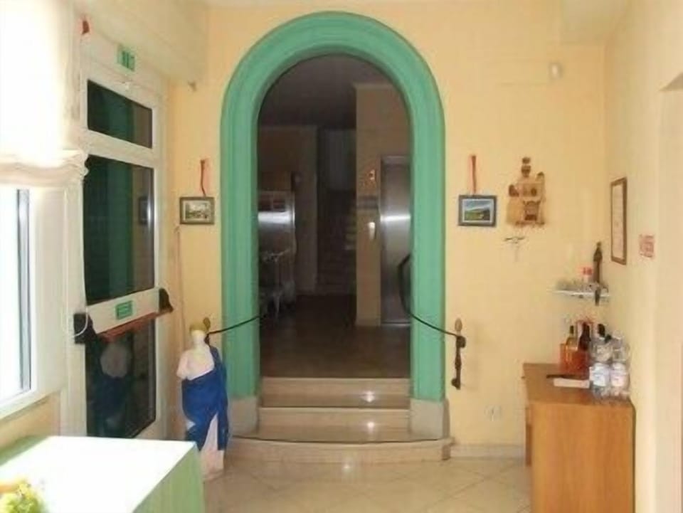 Interior entrance