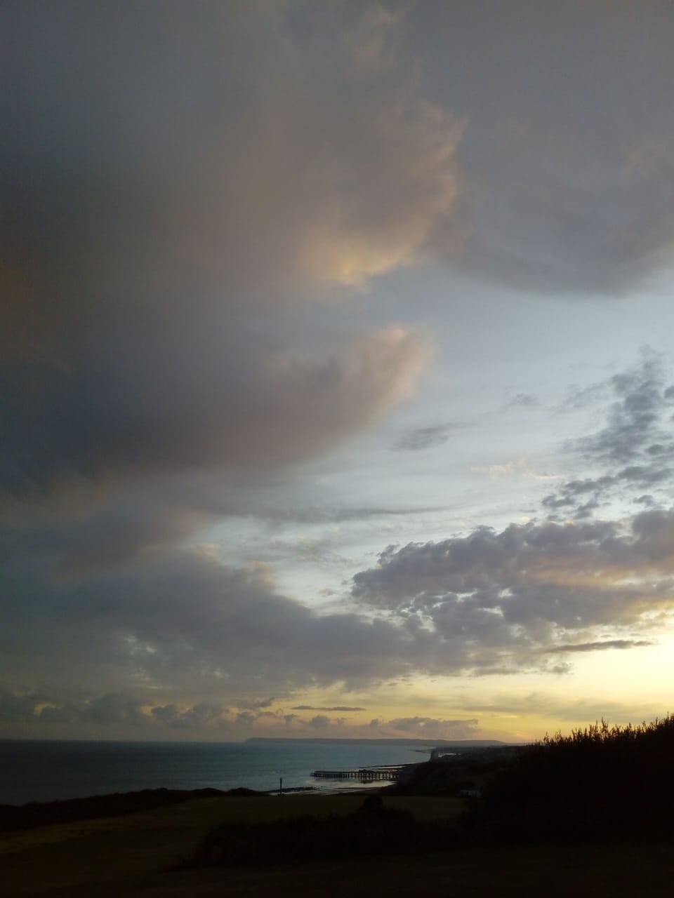 View of Hastings from East Hill, only a ten minute walk