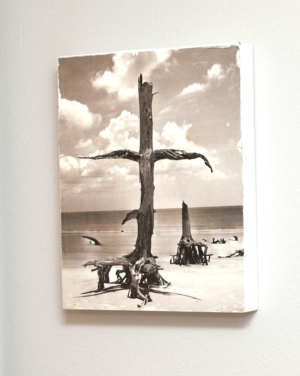 Original art from our trip to Drift wood Beach!  
