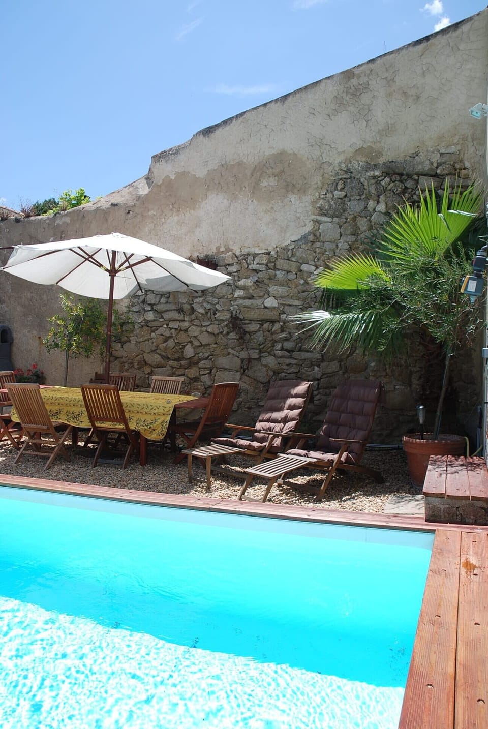 Tropical ambience at L'Oasis