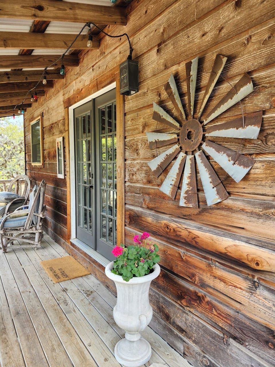 Private Balcony with Seating to Enjoy the Mountain Views