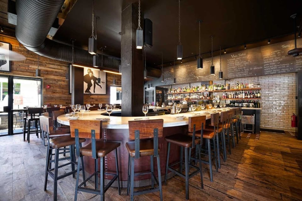 Bar Seating at Barcelona Wine bar