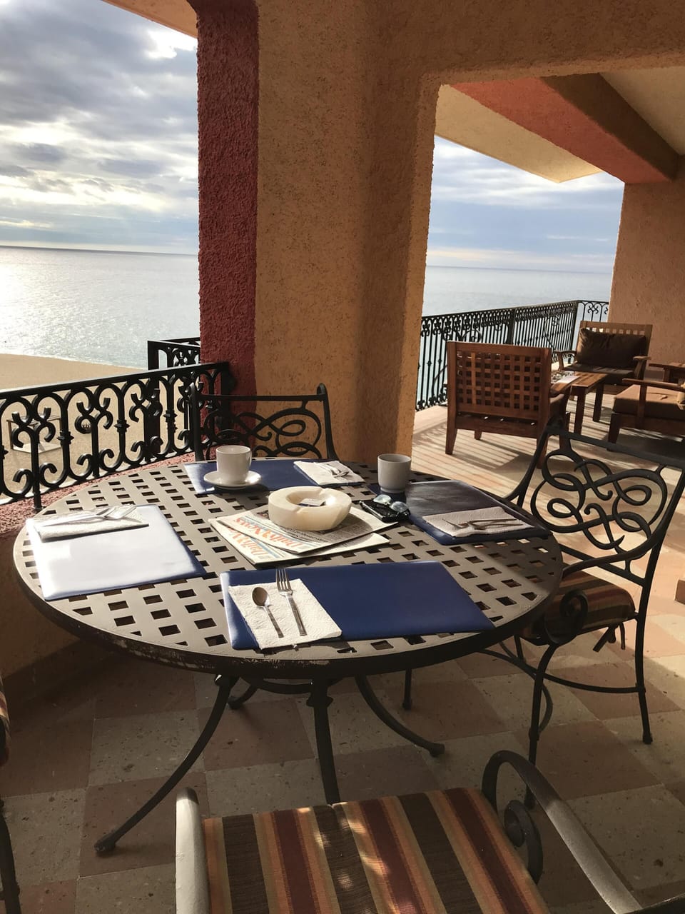 Enjoy dining al fresco with the best views in the complex!!!