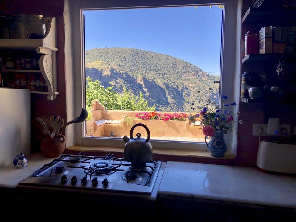 The view whilst you cook!
