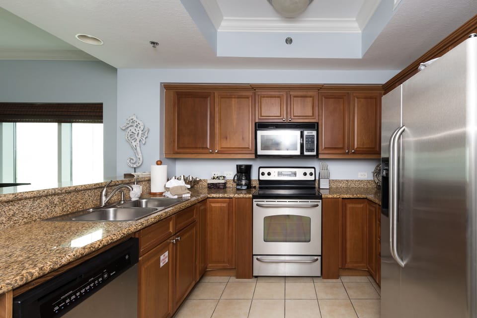 Stainless Steel appliances.