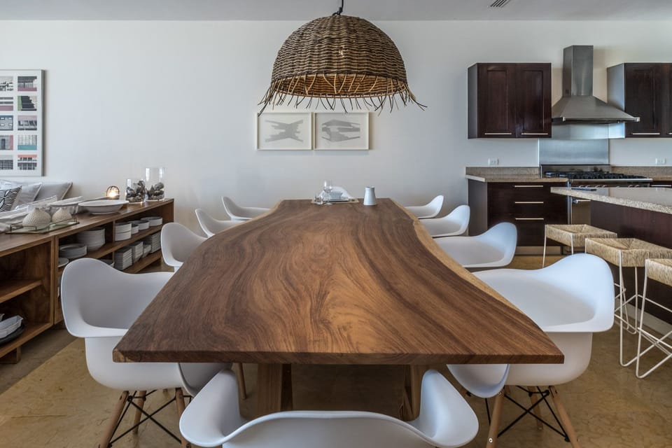 Inside dining area for up to 14 people