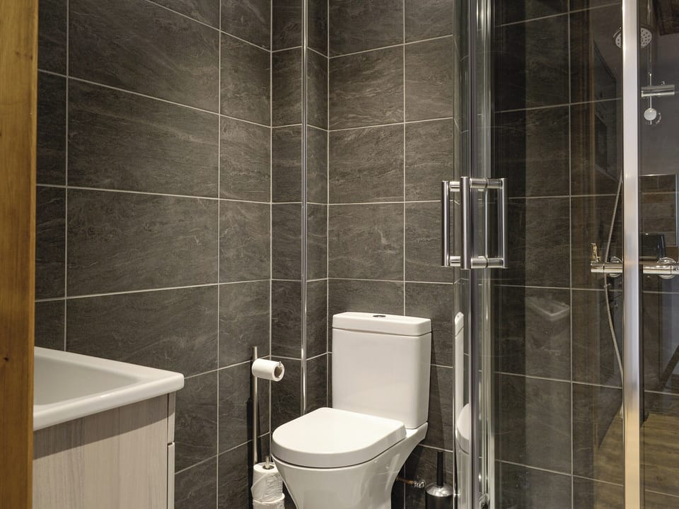 Shower room | The Byres Methera - Stone House Farm Holiday Cottages, St Bees, near Whitehaven
