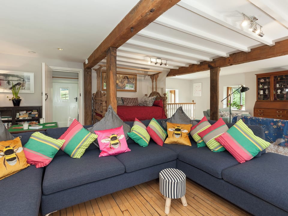 Characterful living room | Rhydleos Mill, Llansilin, near Oswestry