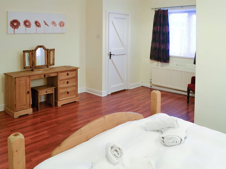 Dressing area within double bedroom | Stable Cottage - Railway Cottages, Acklington, near Amble
