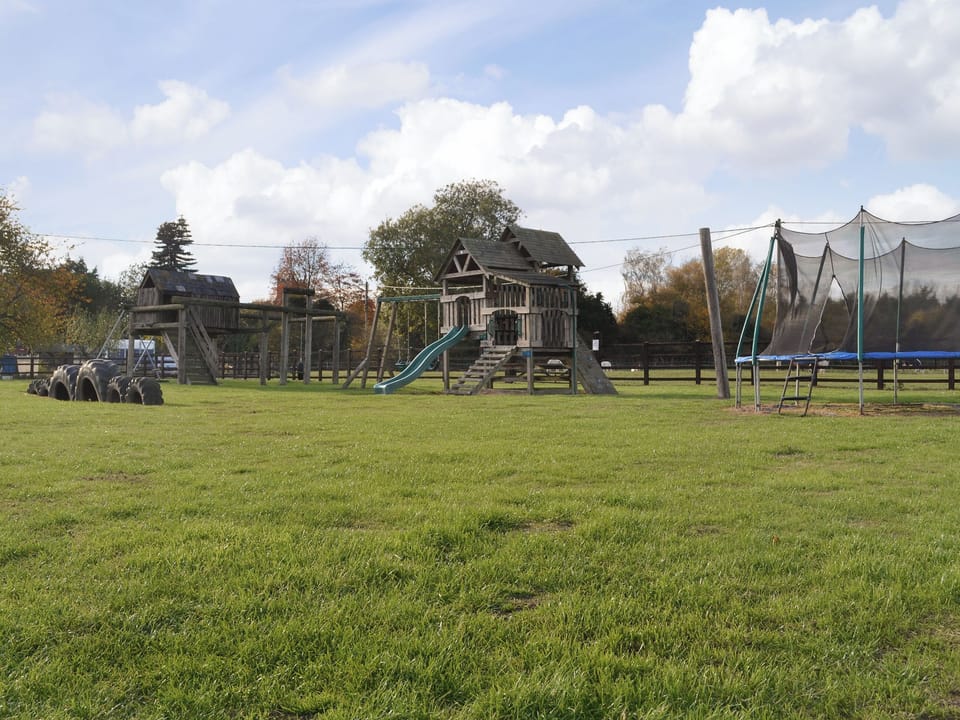 Communal outdoor recreation area | Moor Farm Stable Cottages, Foxley, near Fakenham