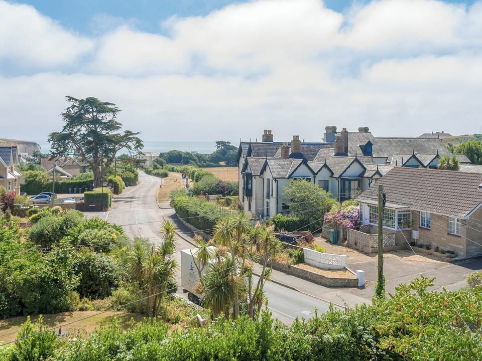 Magnificent sea views from the upper floors | Moonbeam House, Freshwater Bay