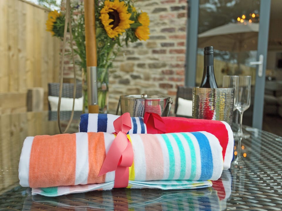 Relaxing sitting-out-area | The Cart Shed, Witton Gilbert, near Durham