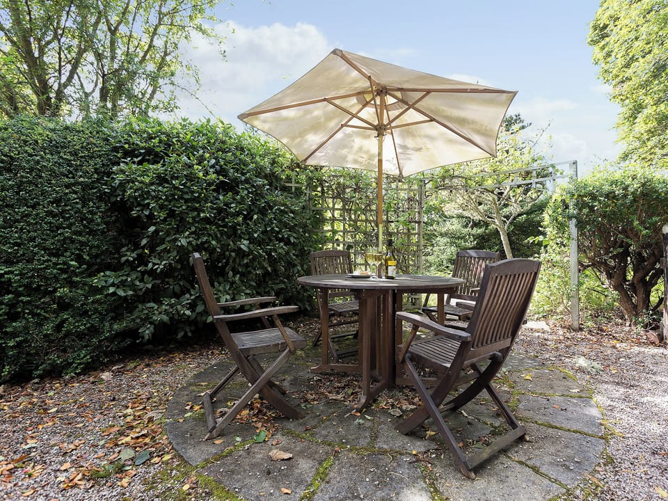 Sitting-out-area | Big Barns Cottage, Dunrobin, near Golspie