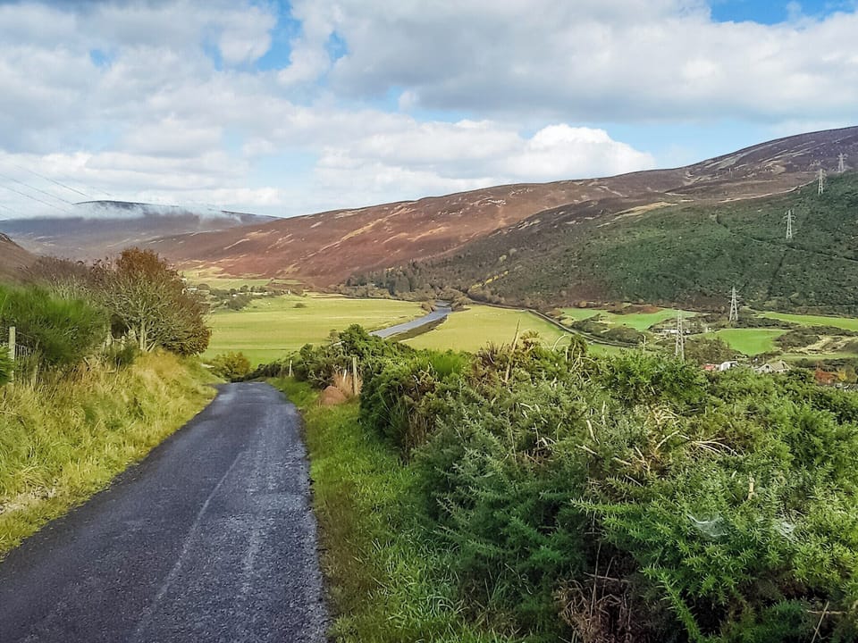 Helmsdale River taken from the road heading towards the cottage | Farr, Helmsdale, near Brora