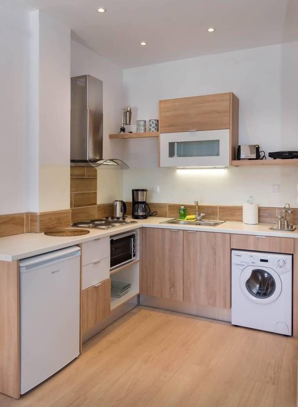 The fully equipped and practical kitchen