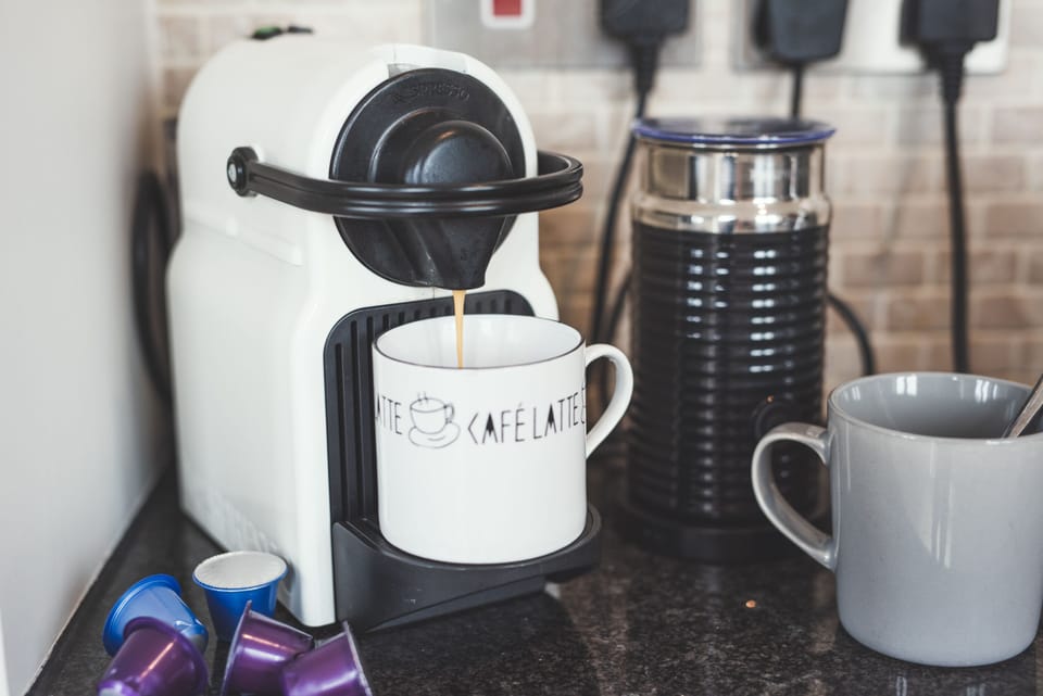 Nespresso coffee machine