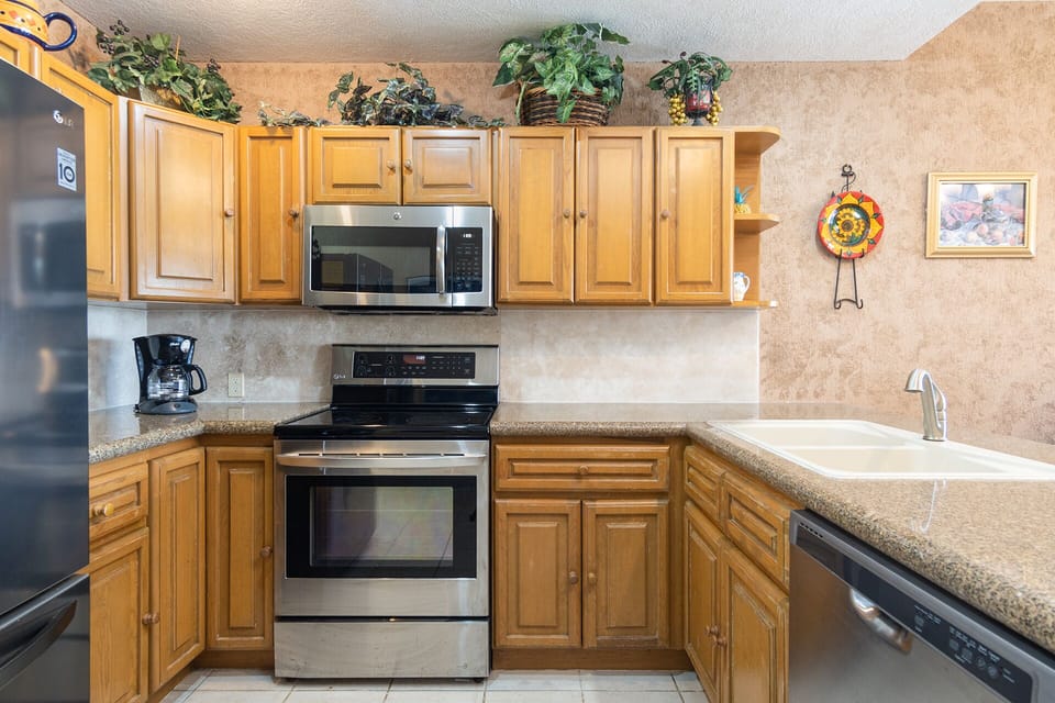 The kitchen.